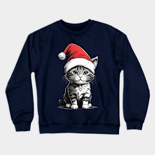 Meowy Christmas Crewneck Sweatshirt